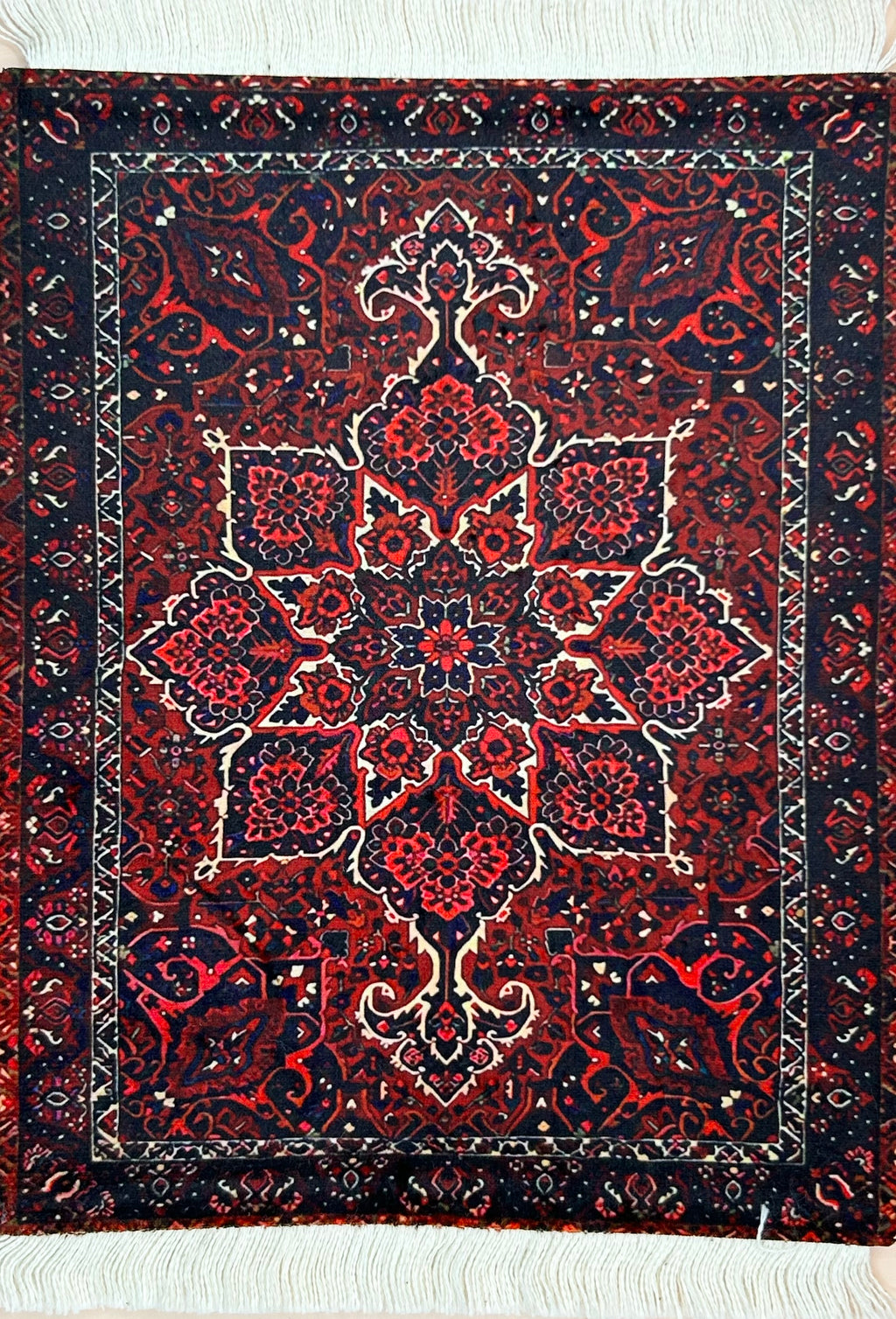 Crimson Rug Mouse Pad