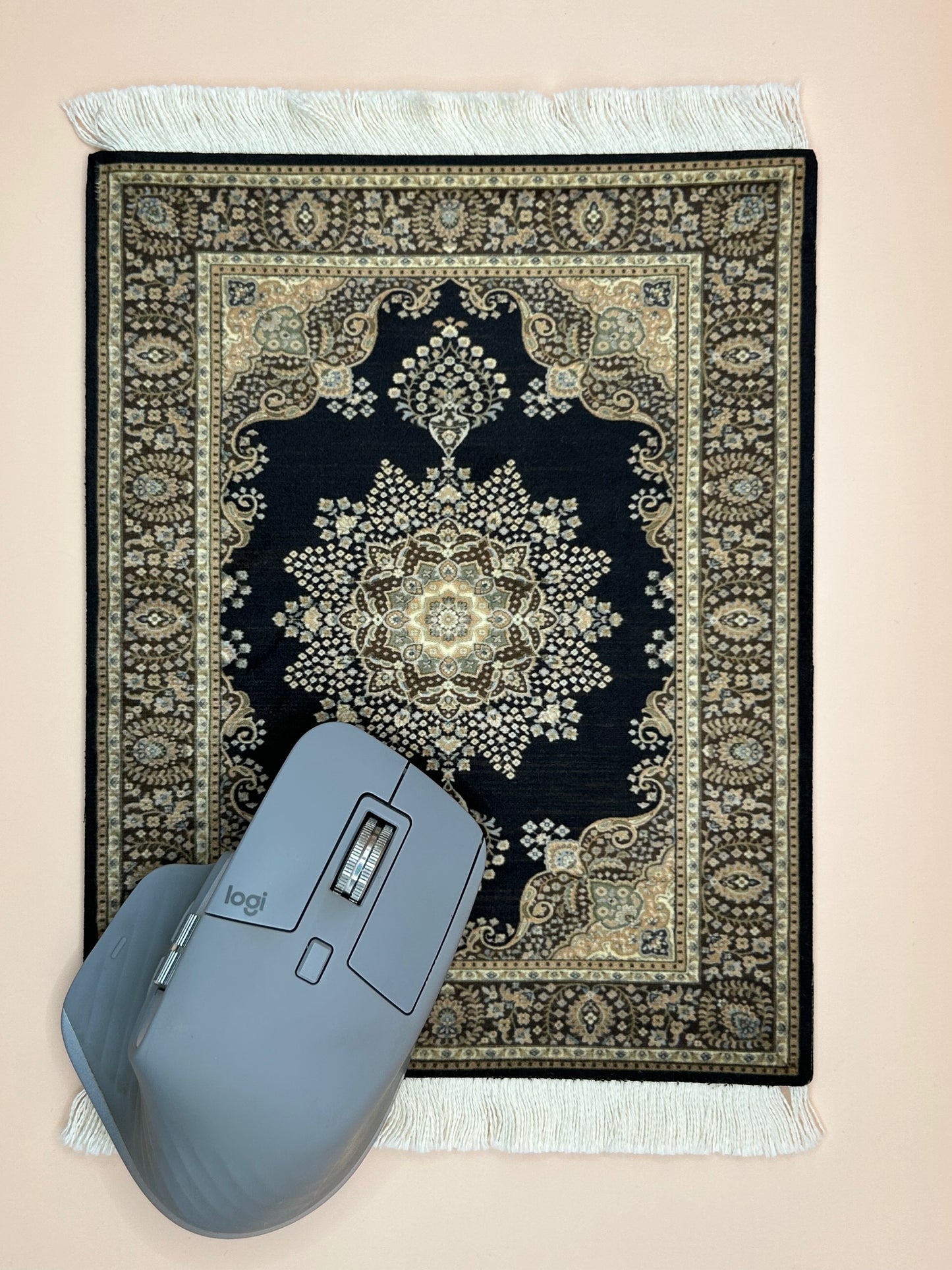 Oriental style rug mouse pad