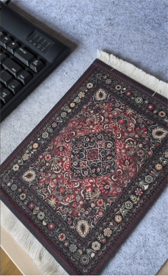 Cherrywood Rug Mouse Pad
