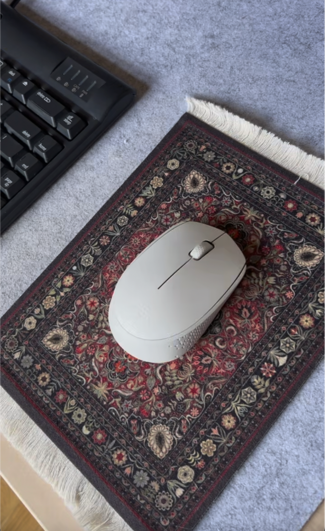 Cherrywood Rug Mouse Pad